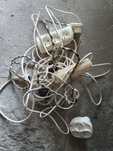2 Przedłużacze+kabel do prodiża+ potrójny rozgałęźnik do gniazdka