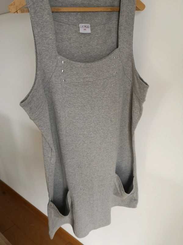 Just for you fashion XXXL szara tunika sukienka