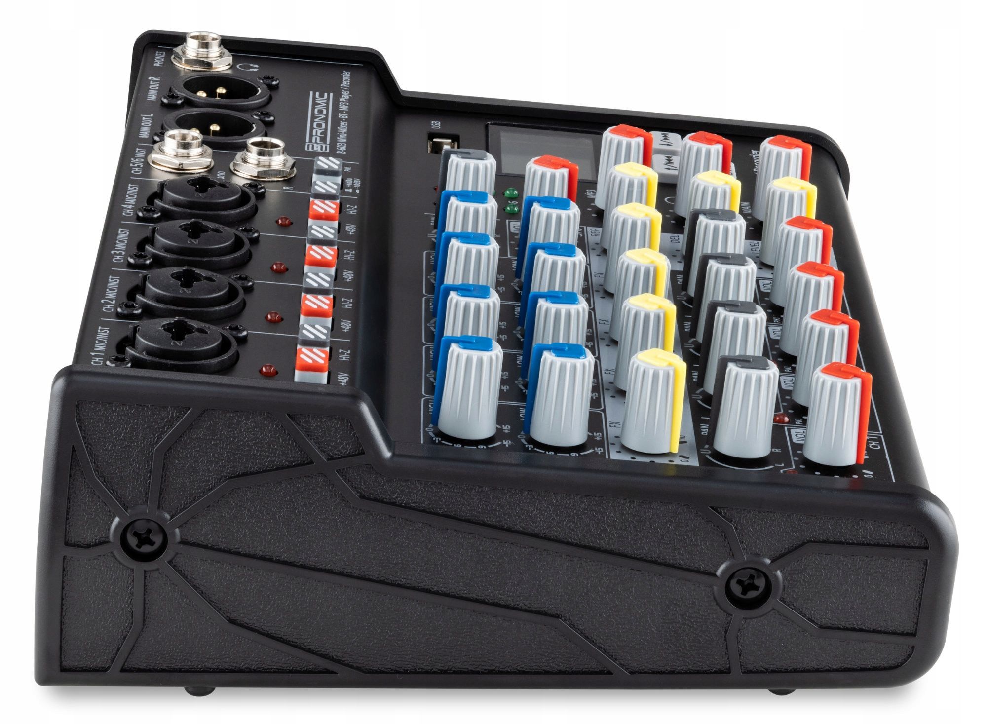 Mini Mikser Audio Pronomic B-603 Bluetooth 6-Kanałowy