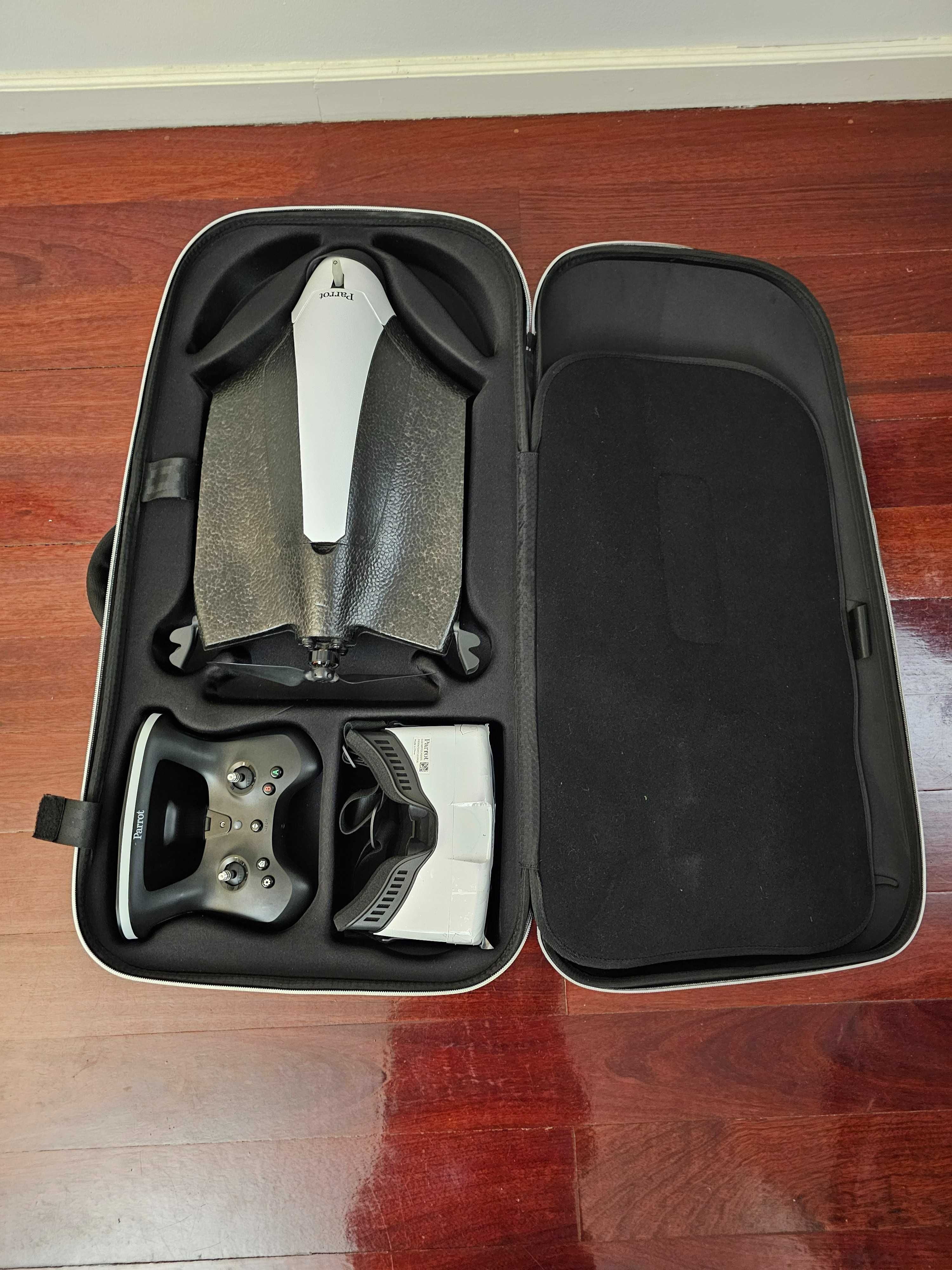 Drone Parrot Disco Mega Pack FPV Bateria Fixed Wing Asa