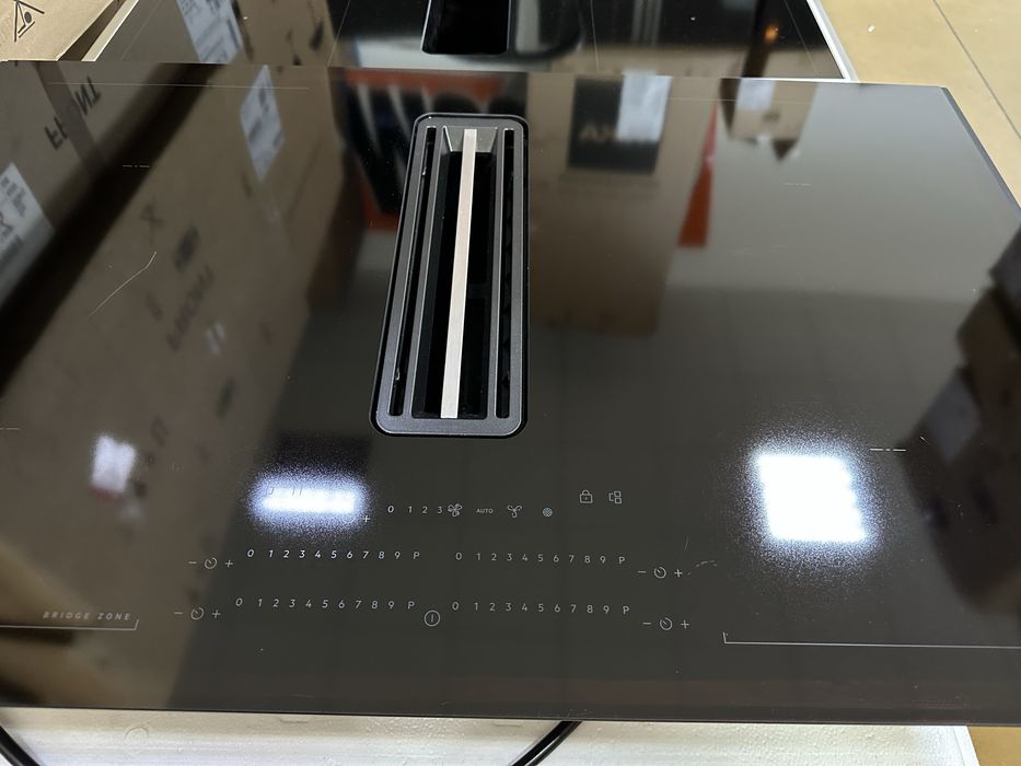 Nowa płyta indukcyjna z okapem AEG XCD6847AB, sklep 7 tys