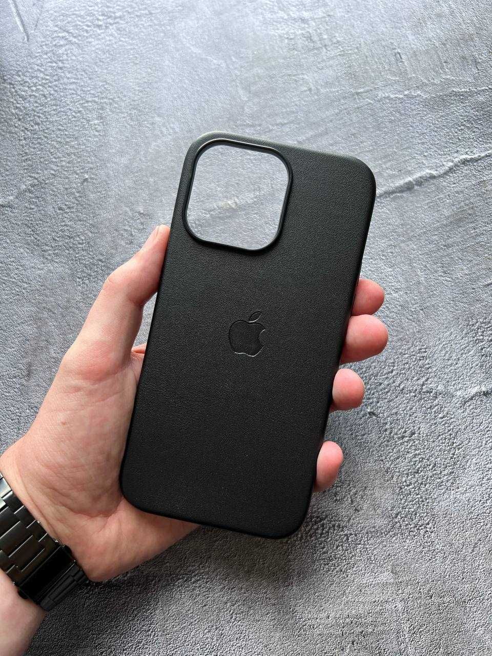 Кожаный чехол для iPhone 12-12 Pro Max Leather Case MagSafe