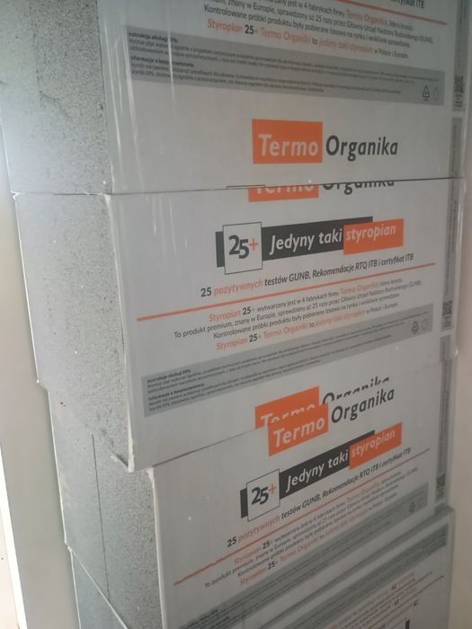 Styropian elewacyjny fasadowy TermoOrganika 30cm