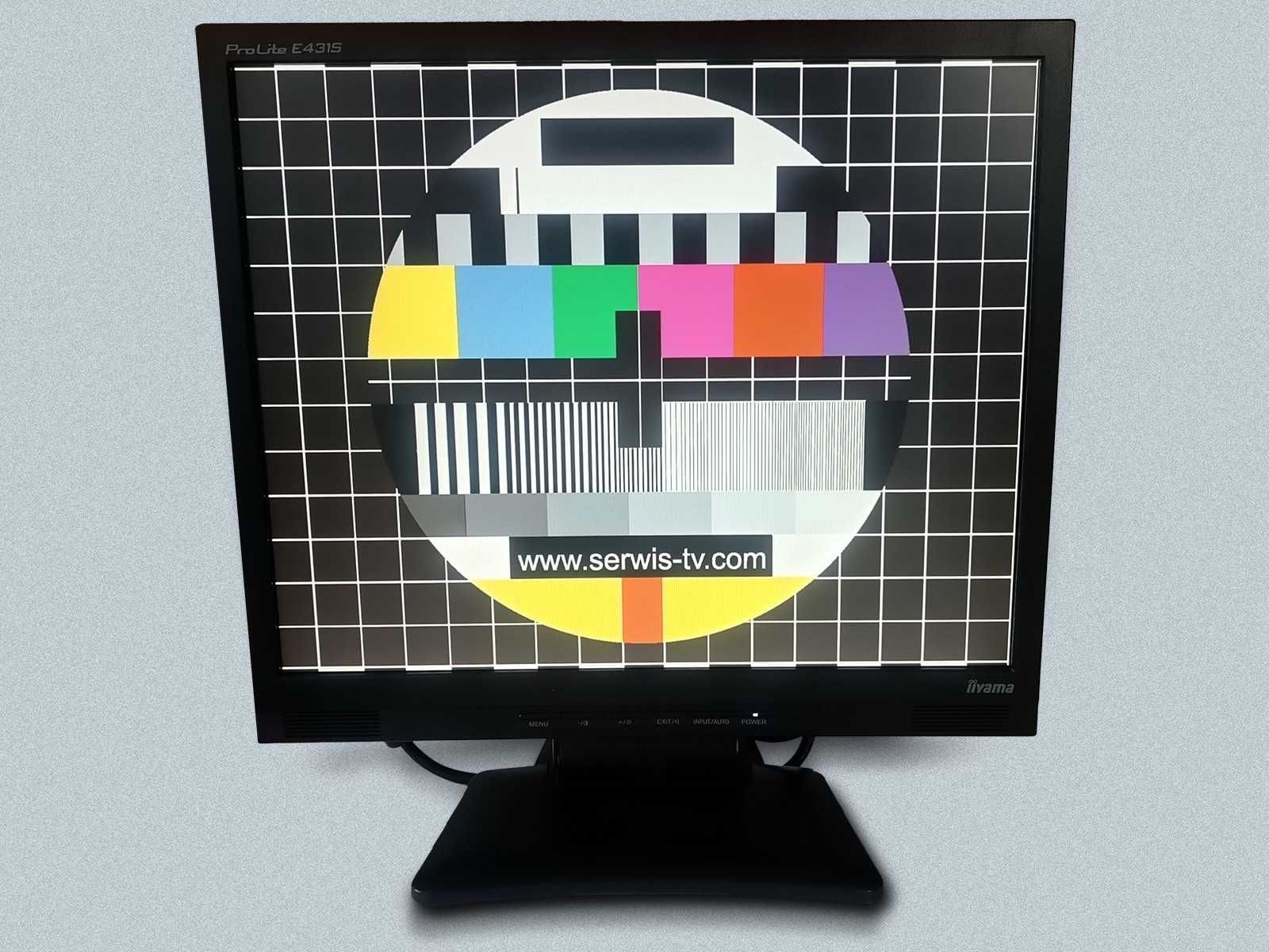 Monitor LCD iiyama ProLite E431S 17 cali czarny