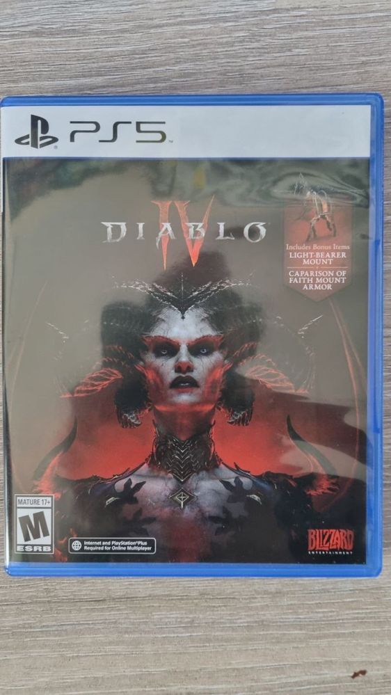 Diablo 4 диск ps5