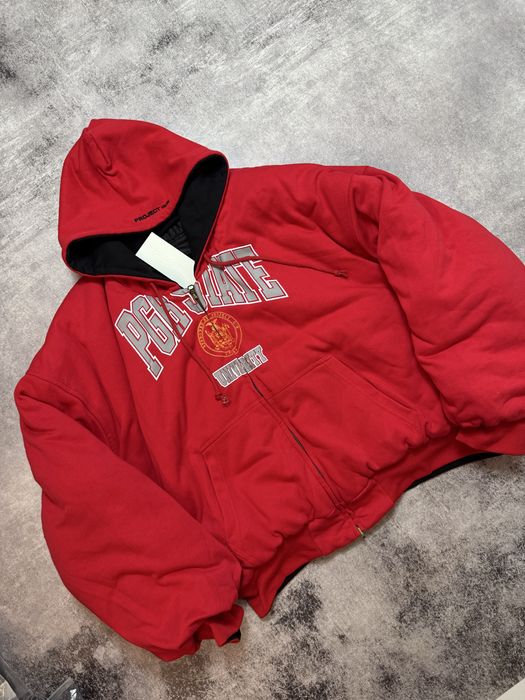 Двостороння Куртка Project G/R Black M L ERD Oversized Balenciaga