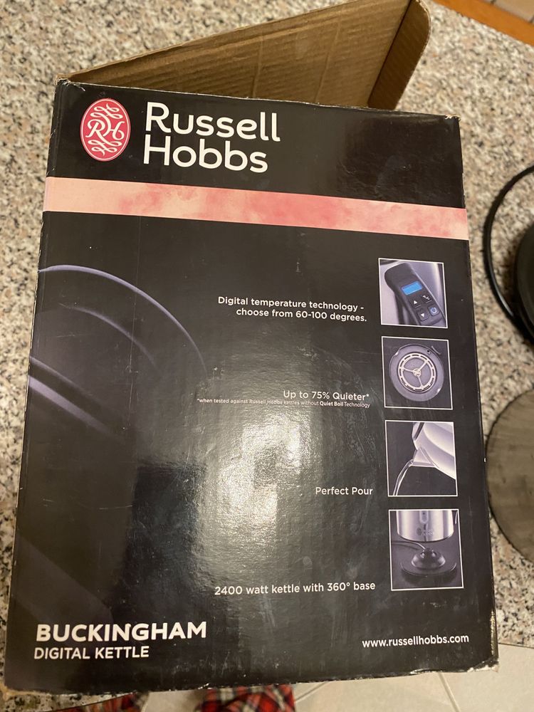 Электрочайник RUSSELL HOBBS Buckinham + Подарок