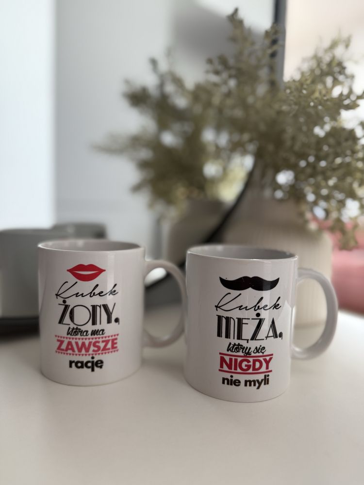 Kubek mąż kubek żona 250ml