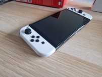 Nintendo Switch OLED super stan, karta 512gb, MIG switch