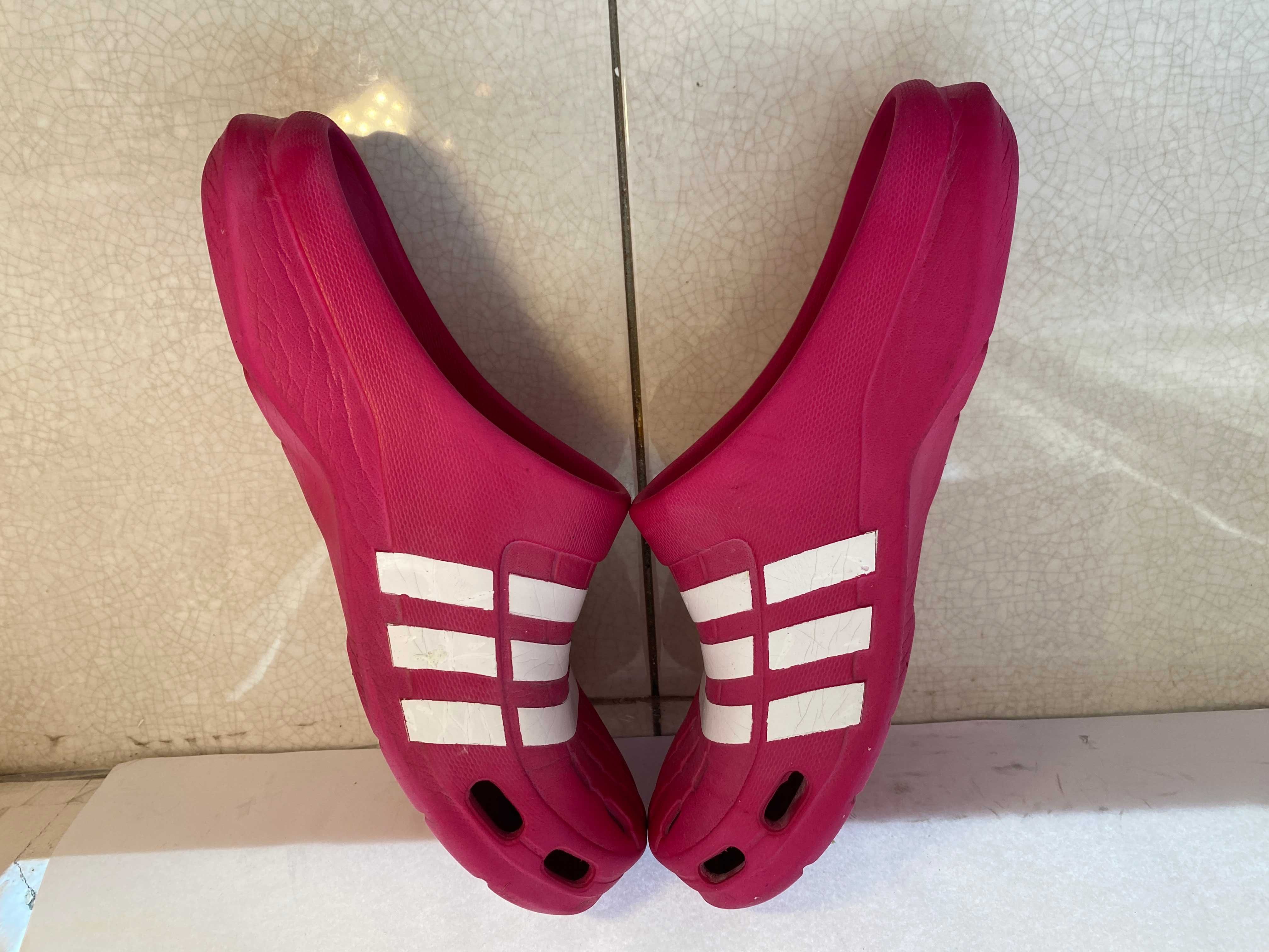 Adidas шлёпанцы 38 р 24-24,5 см оригинал крокс