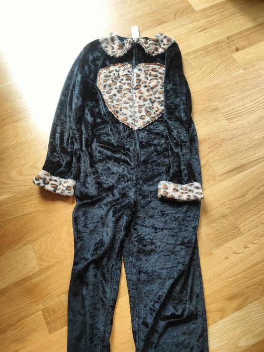 Przebranie kombinezon kot pantera onesie f&f 122 128