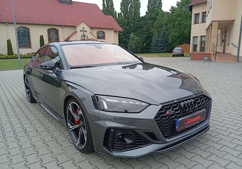 Audi RS5 Sportback Kupiony w Polsce - bezwypadkowy - 450 KM - FV - VAT 23% - 15.000 km