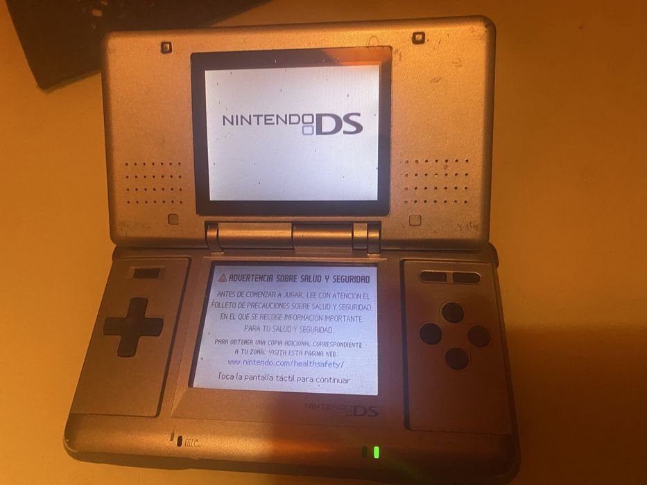 Nitendo ds azul usada para despaçar