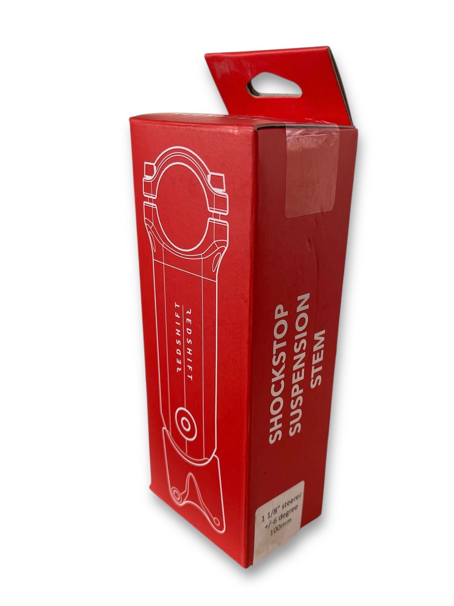 Mostek rowerowy REDSHIFT ShockStop 100mm 1 1/8''  6° 31.8mm / 020-156