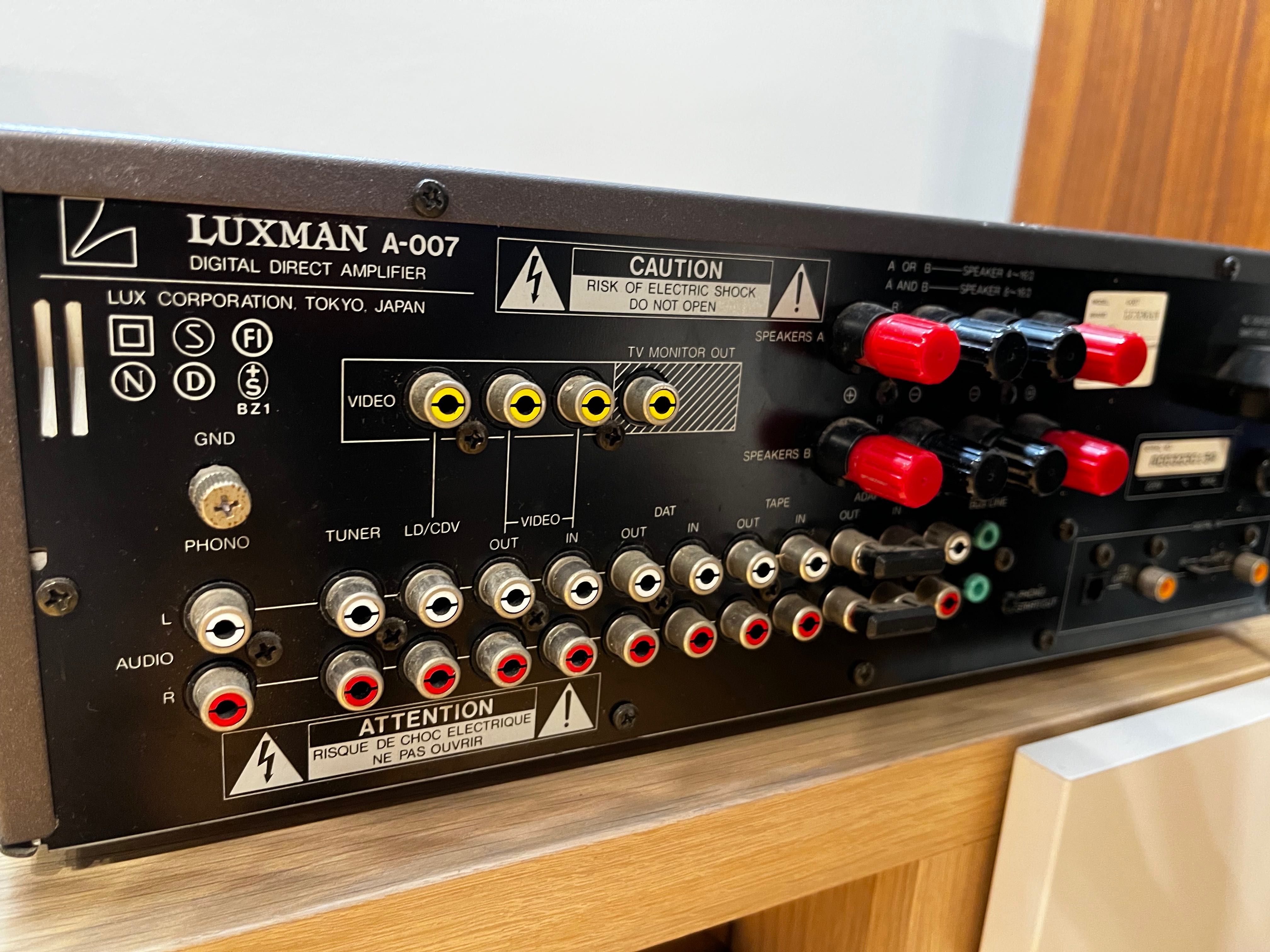 ZESTAW LUXMAN A-007 + D-007 + K-007 + T-007 + RA-007 NOWA CENA!!