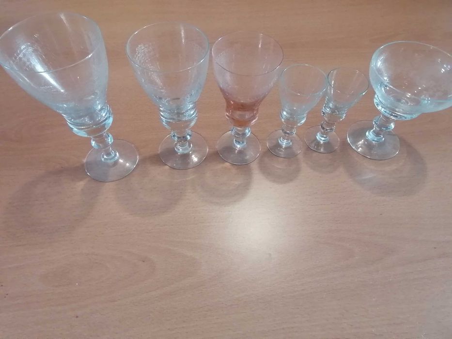 Serviço de copos de Cristal