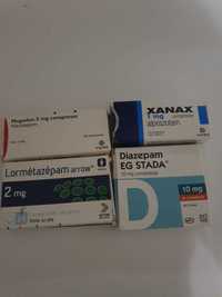 Отдам лекарство Диазепам  и Лорметазепам