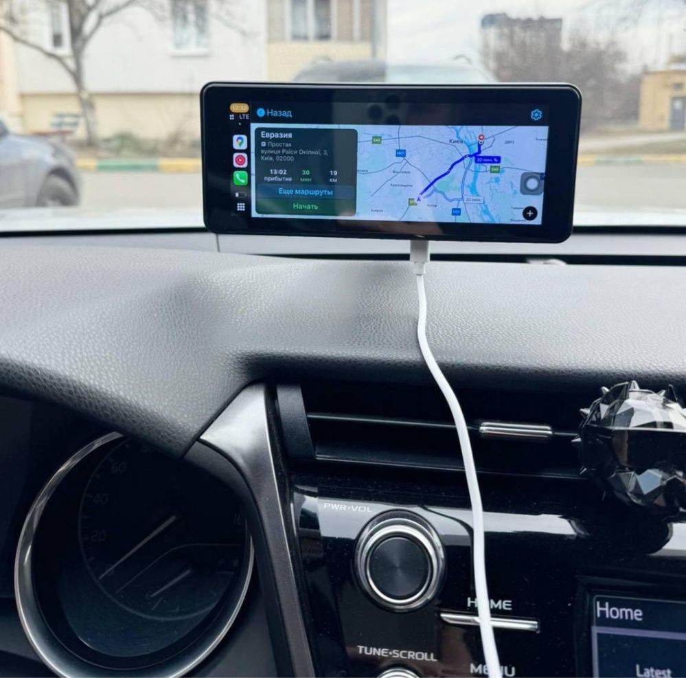 Монітор 6.86 в машину Android auto t103 дісплей на торпеду