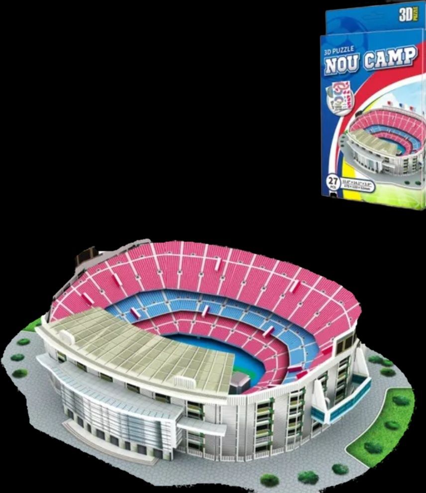 Puzzle 3d stadion Barcelona camp nou