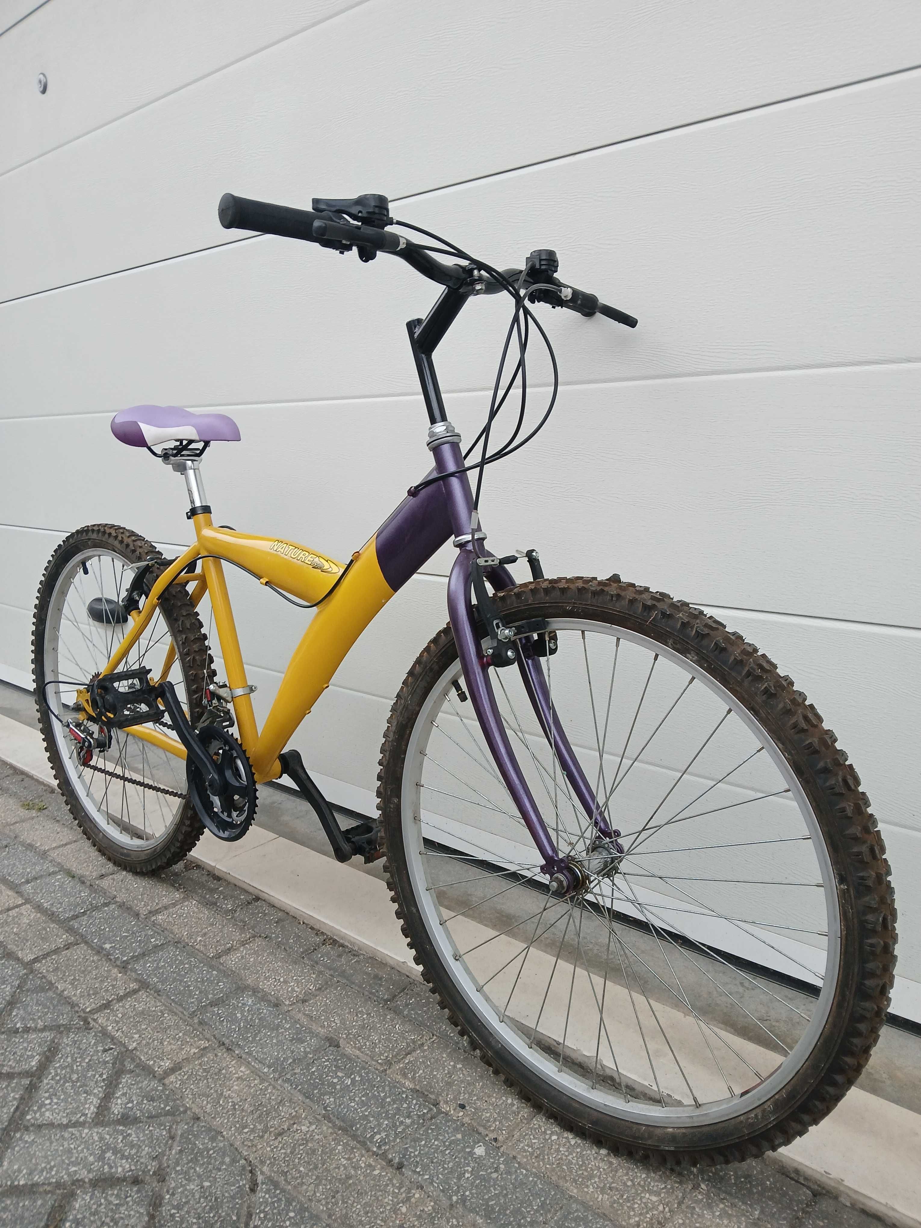 Bicicleta seminova roda 26 e 18 velocidades