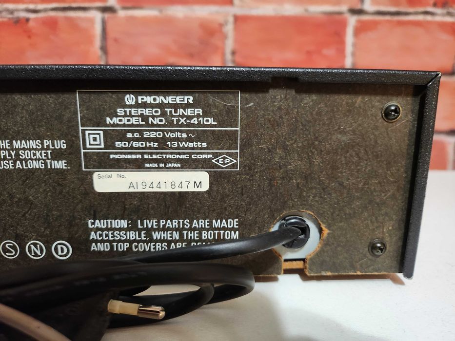 TUNER PIONEER TX 410L Stan perfekcyjny