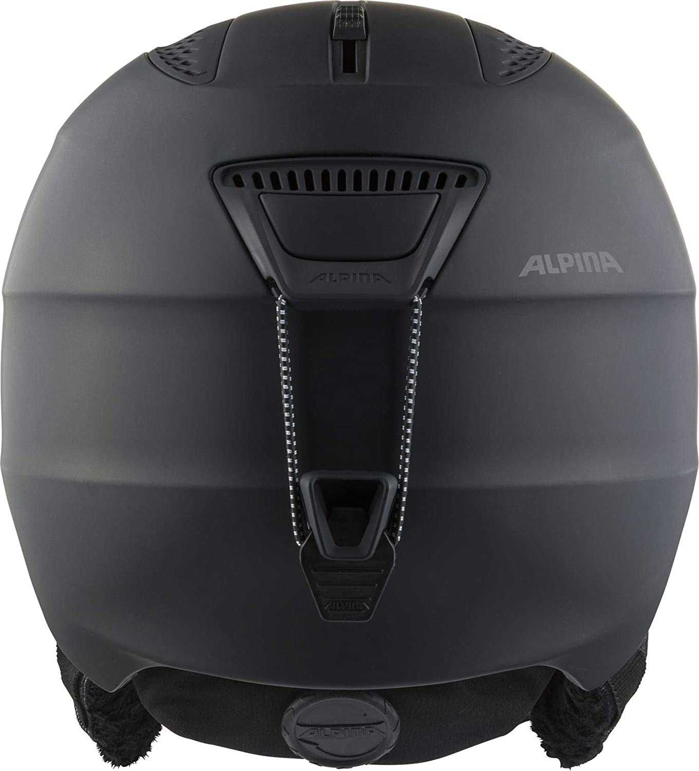 Шлем Шолом лижний ALPINA Unisex GRAND Чорний матовий 54-57 см