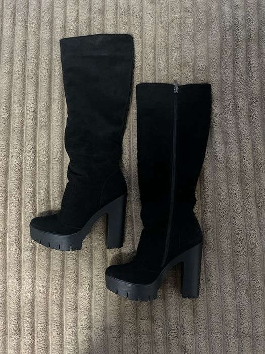 Замшеві сапожки!!!