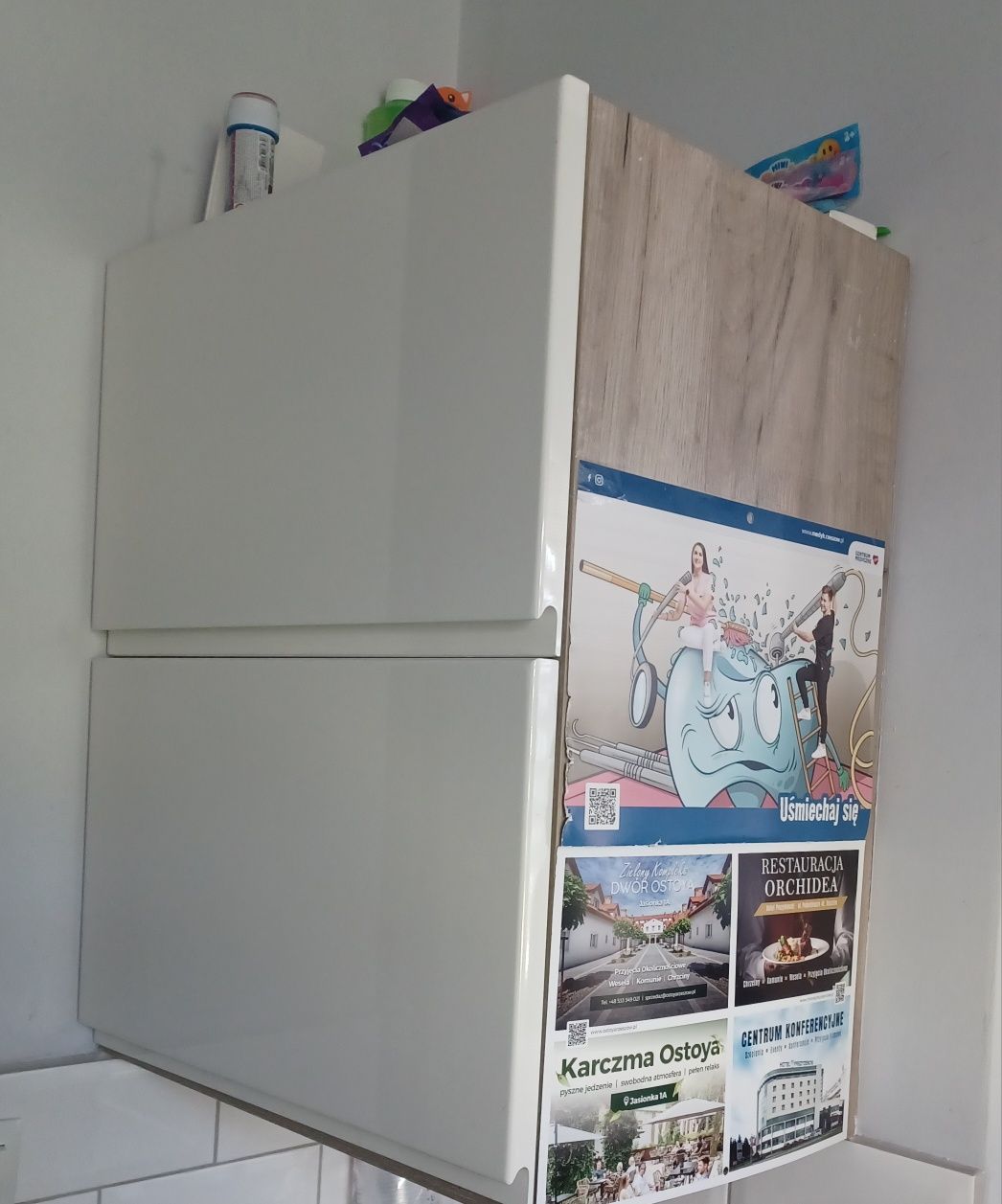 Mebel Kuchnia front lakierowany  biały