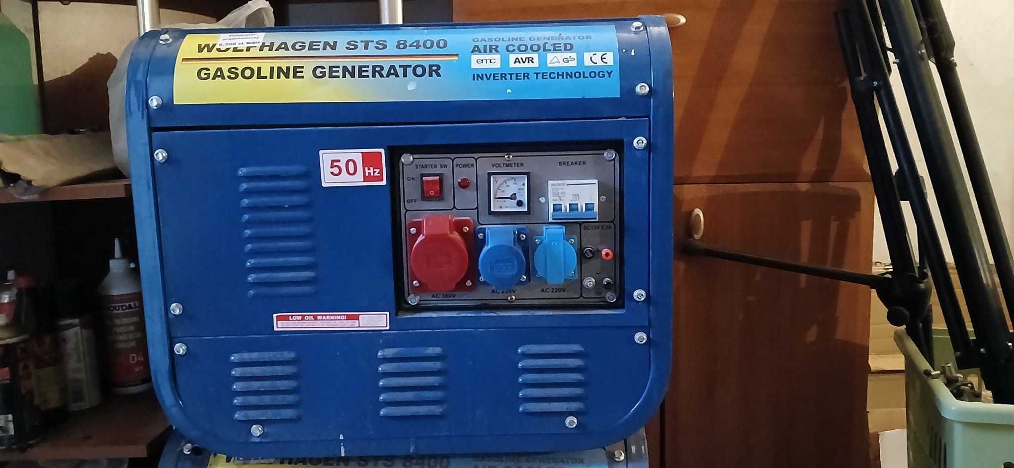 agregat prądotwórczy , sprzedam, nowy 3.8 KW/230 , 6.7 KW/400V