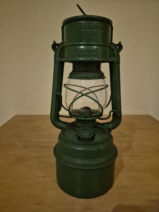 Lampa Naftowa FEUERHAND 276 BABY W. GERMANY Jenaer Glas Vintage
