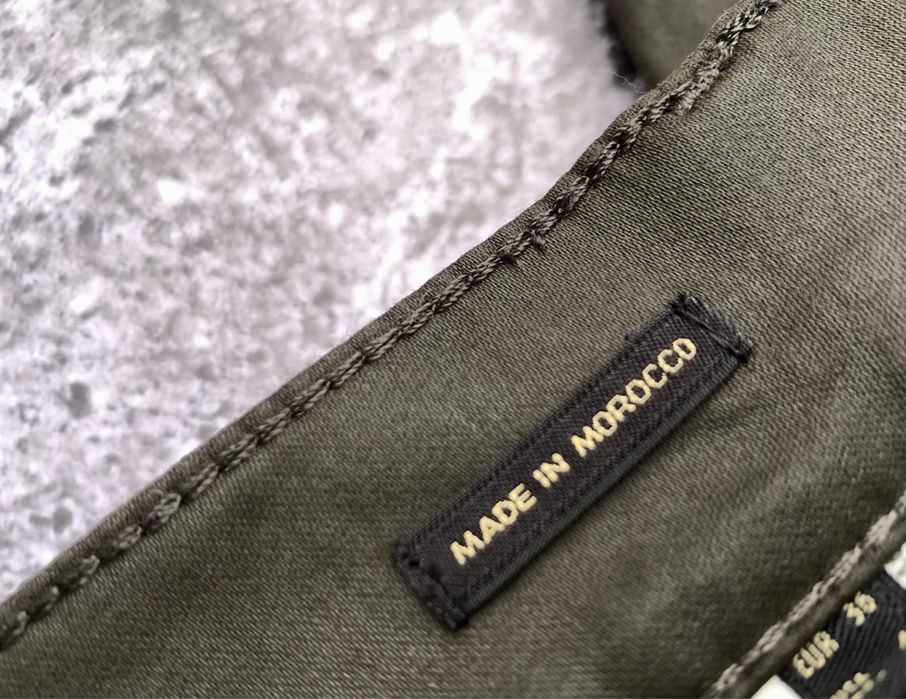 Женские кожаные брюки штаны Massimo Dutti S/M с напылением под кожу