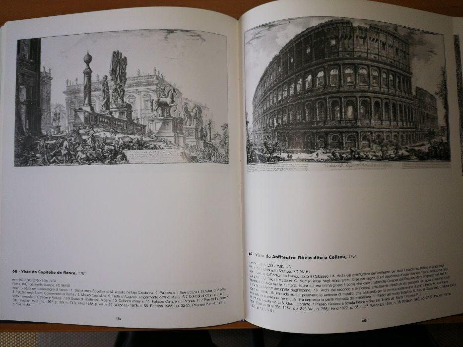 Livro – Giovanni Battista Piranesi, Invenções, Caprichos, Arquitectura