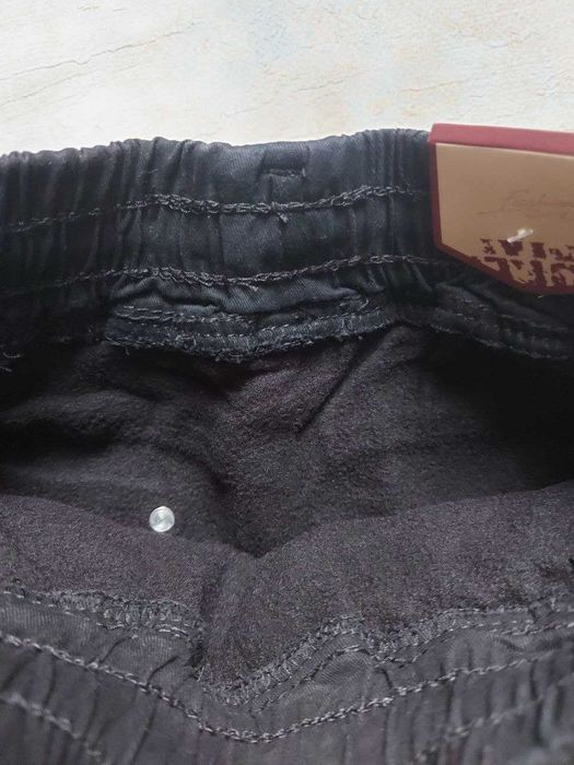 Брюки котон для хлопчиків на флісі на резинці 134 140 146 152 158 164