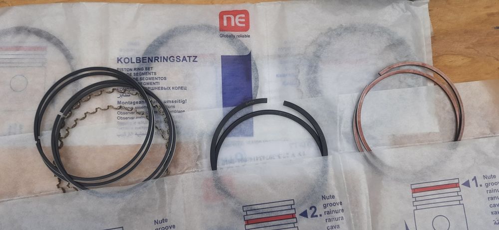 Цпг Поршньова під ваз кільця на мотоцикл мт дніпро 79.0