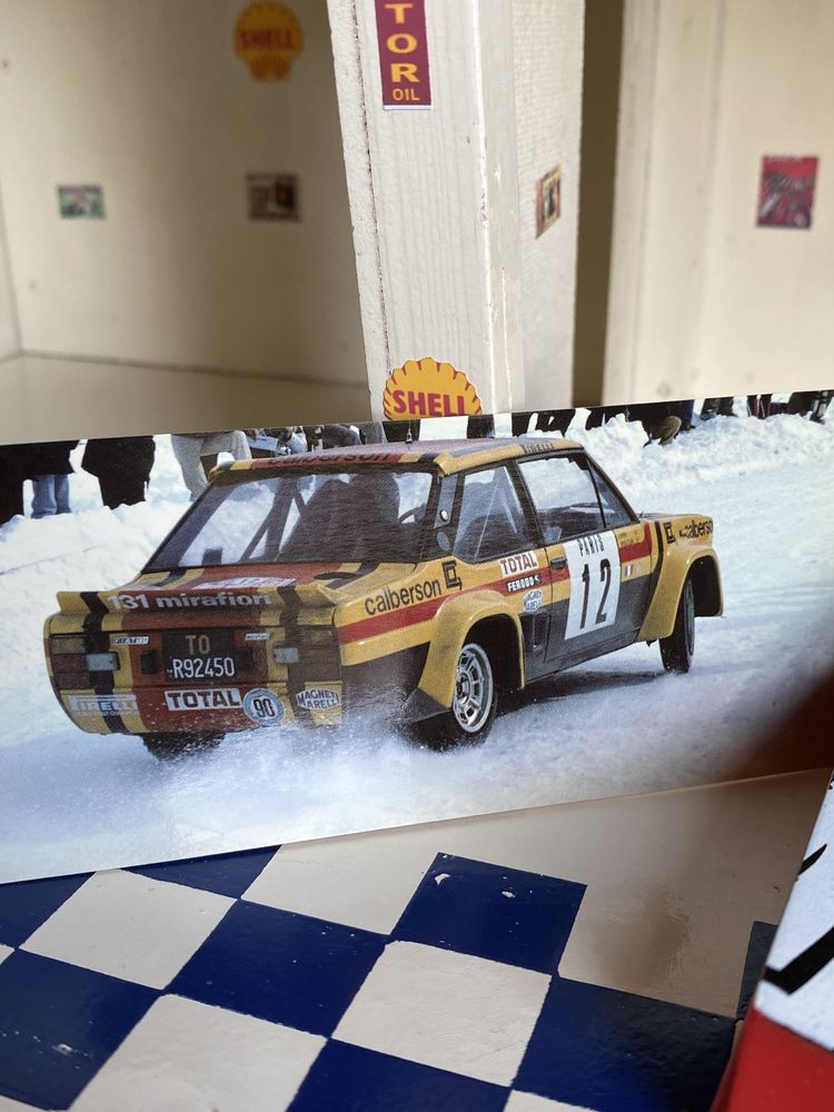 Miniatura Fiat 131 Abarth Michelle Mouton