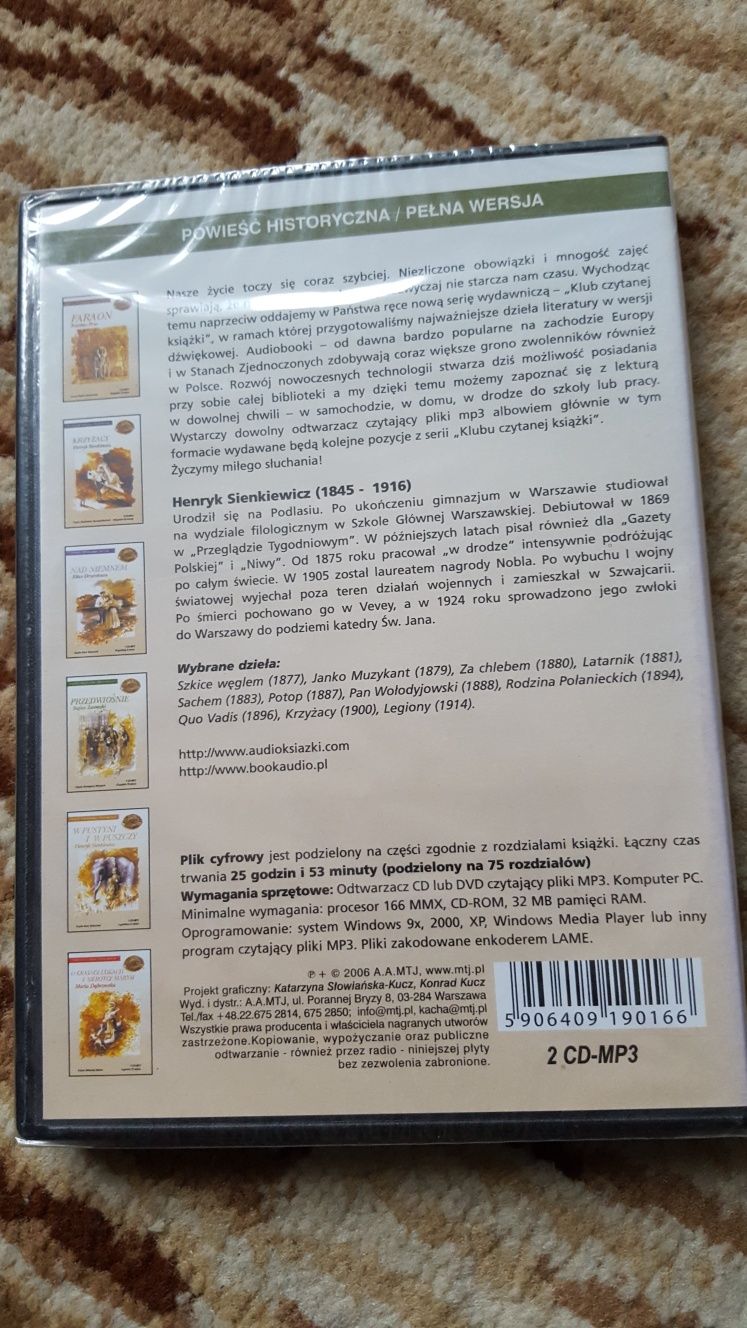 Quo Vadis Henryk Sienkiewicz MP3