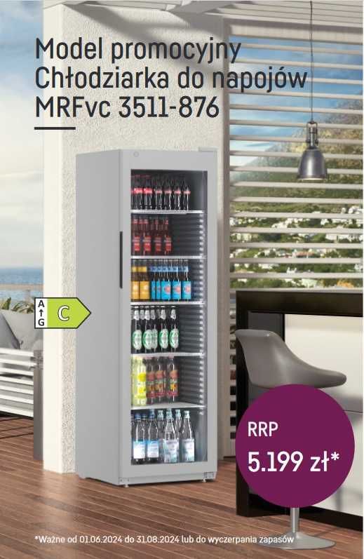 Szafa chłodnicza Liebherr MRFvc 3511 - SREBRNA - Nowa