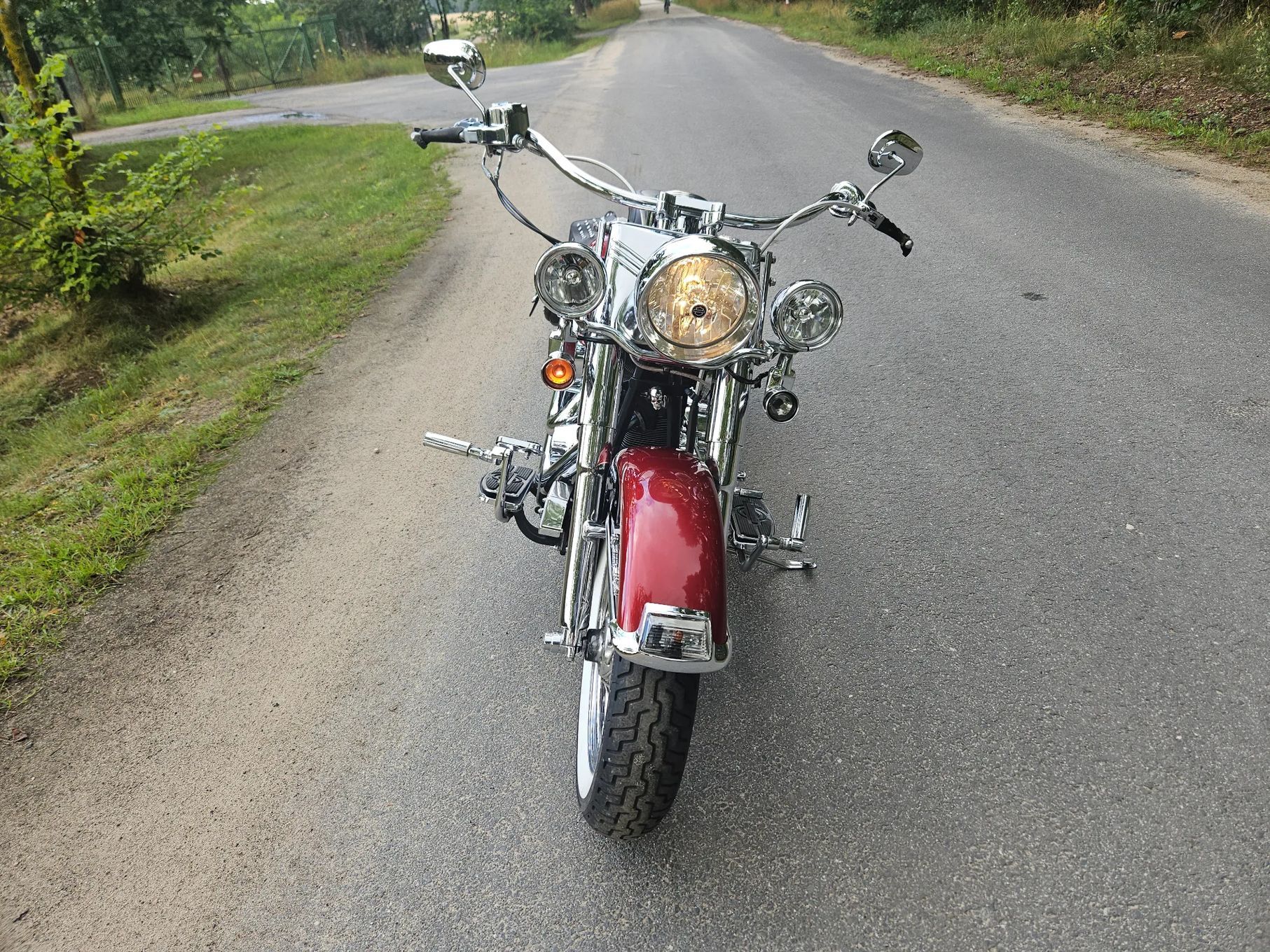 Harley-Davidson Softail Heritage Classic Evo 1998 gaźnik wydech Vance&Hines kanapa Mustang