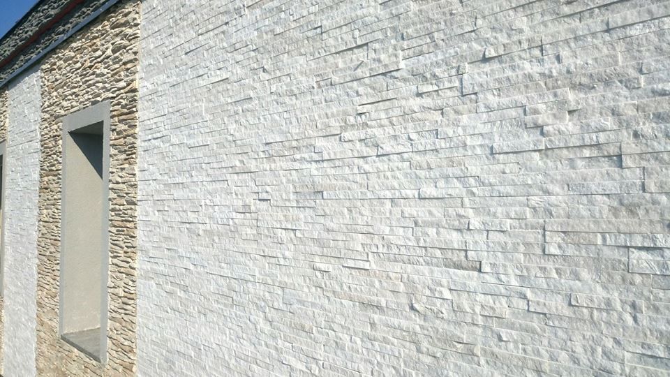 Kamień Dekoracyjny Ozdobny Naturalny Elewacyjny Ścienny Łupek Płytka