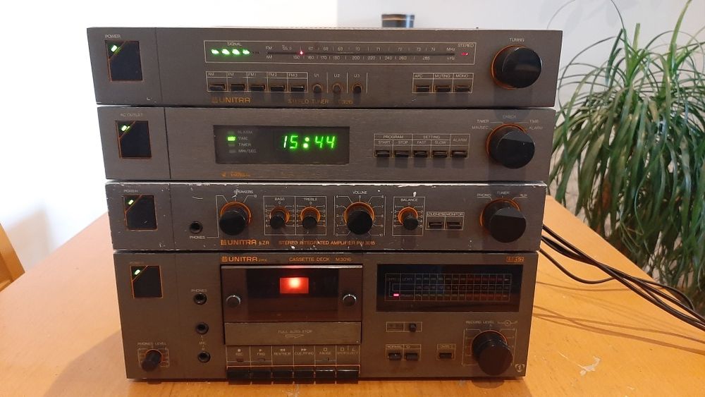 Tuner Unitra T3015 przestrojony.