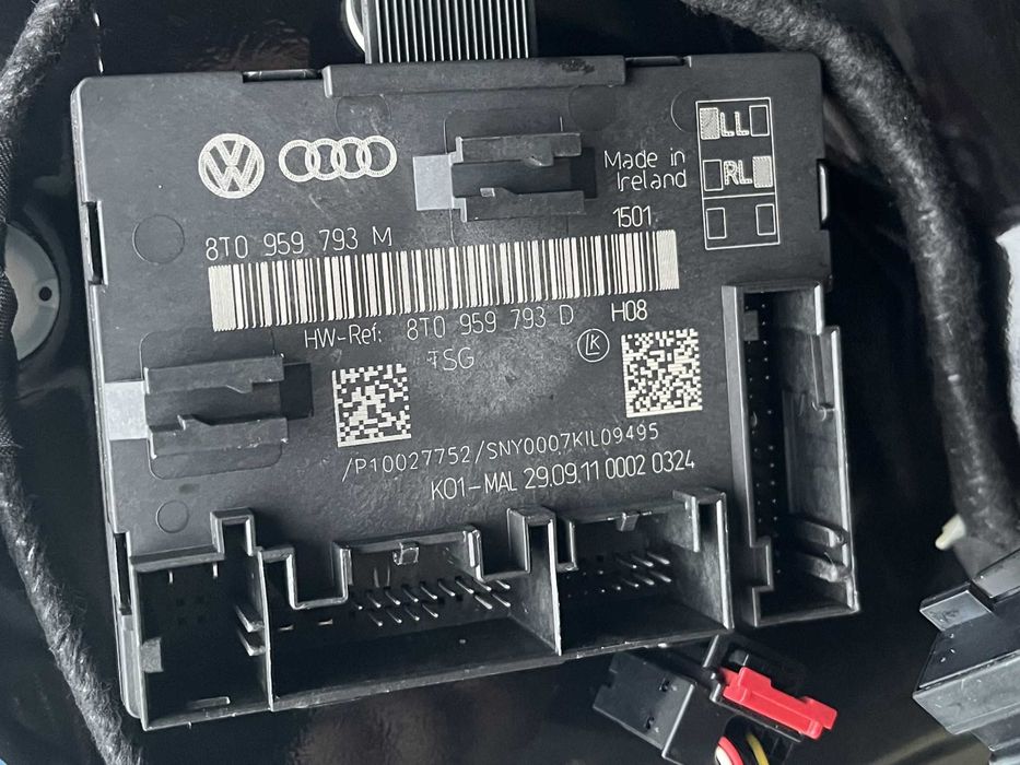 drzwi komplet  tylne lewe  audi a4 b 8 2011r sedan