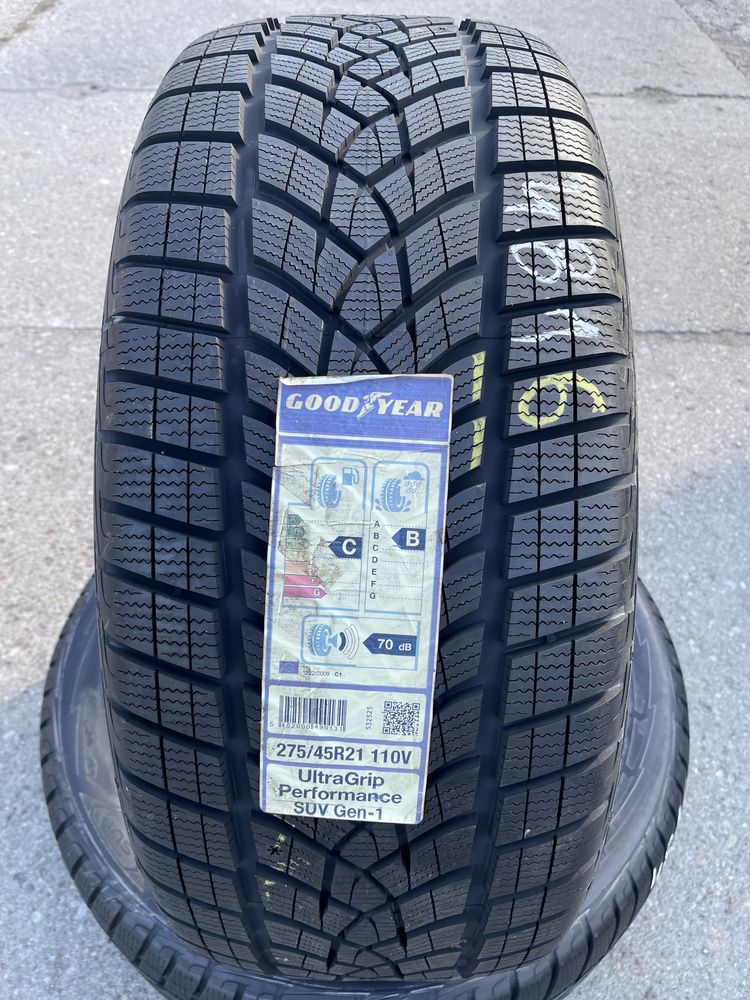 Opony Goodyear 275/45r21 Ultra Grip Performance GEN-1 - 2 sztuki nowe