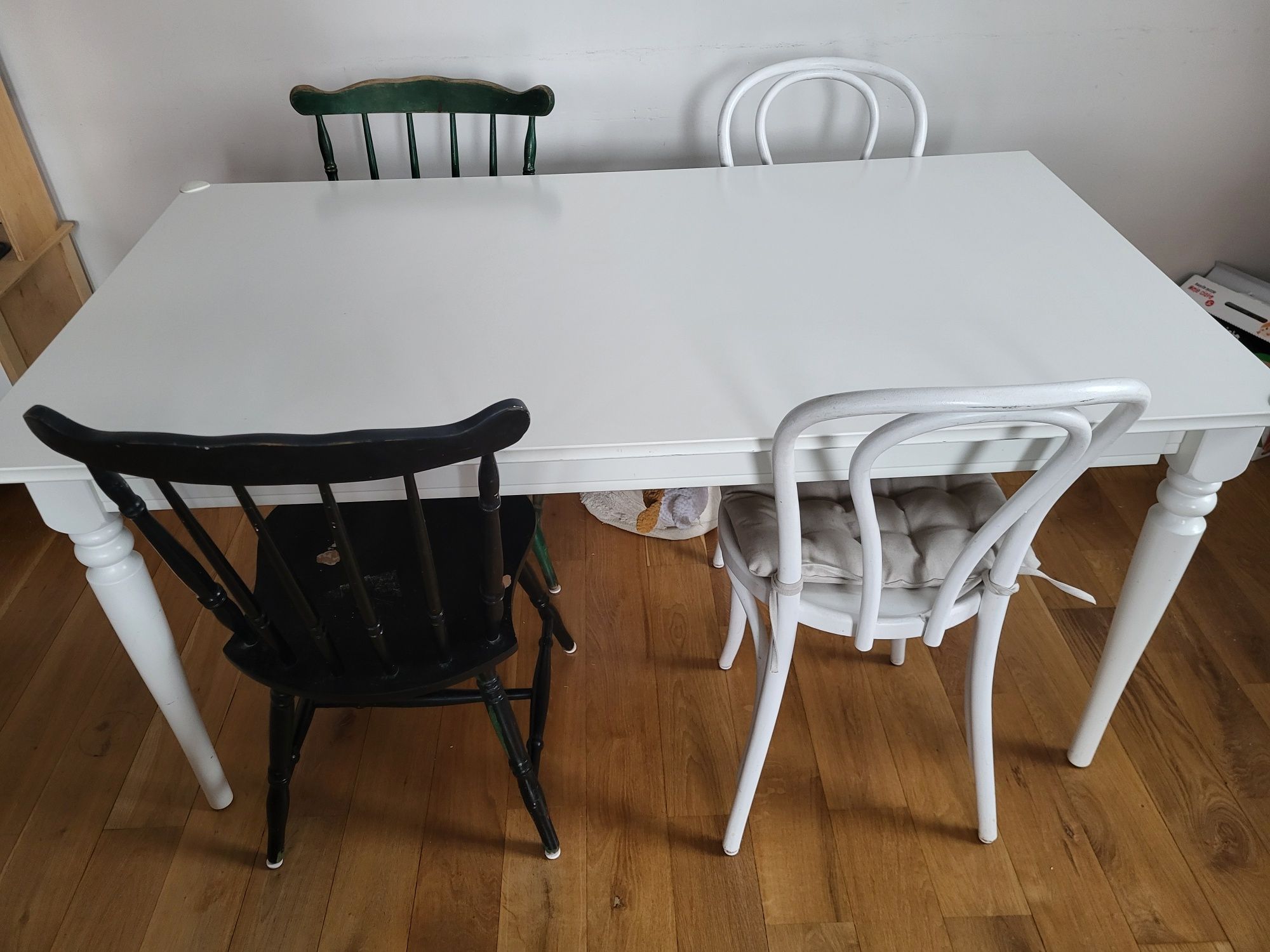 Stół rozkładany INGATORP IKEA duży biały dla 6 do 8 osób