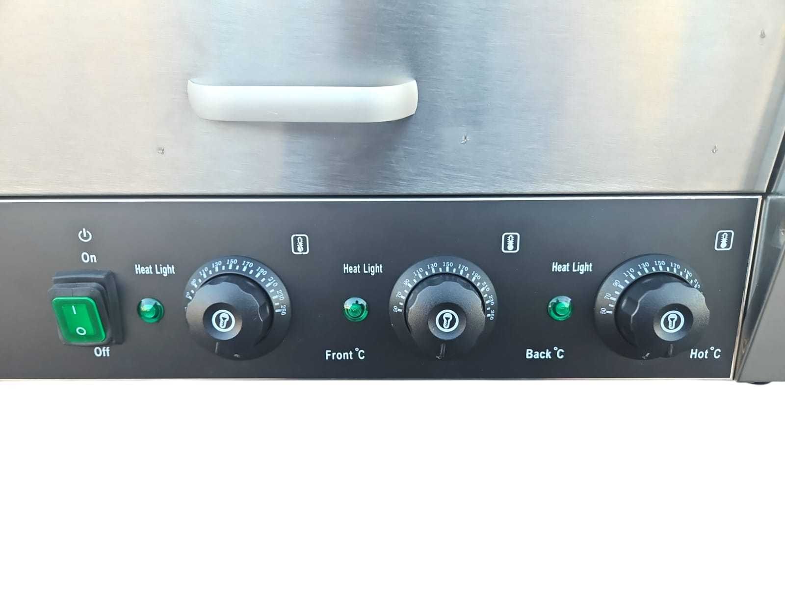 Grill 11 rolkowy podgrzewacz opiekacz do parówek hot dog kiełbasa
