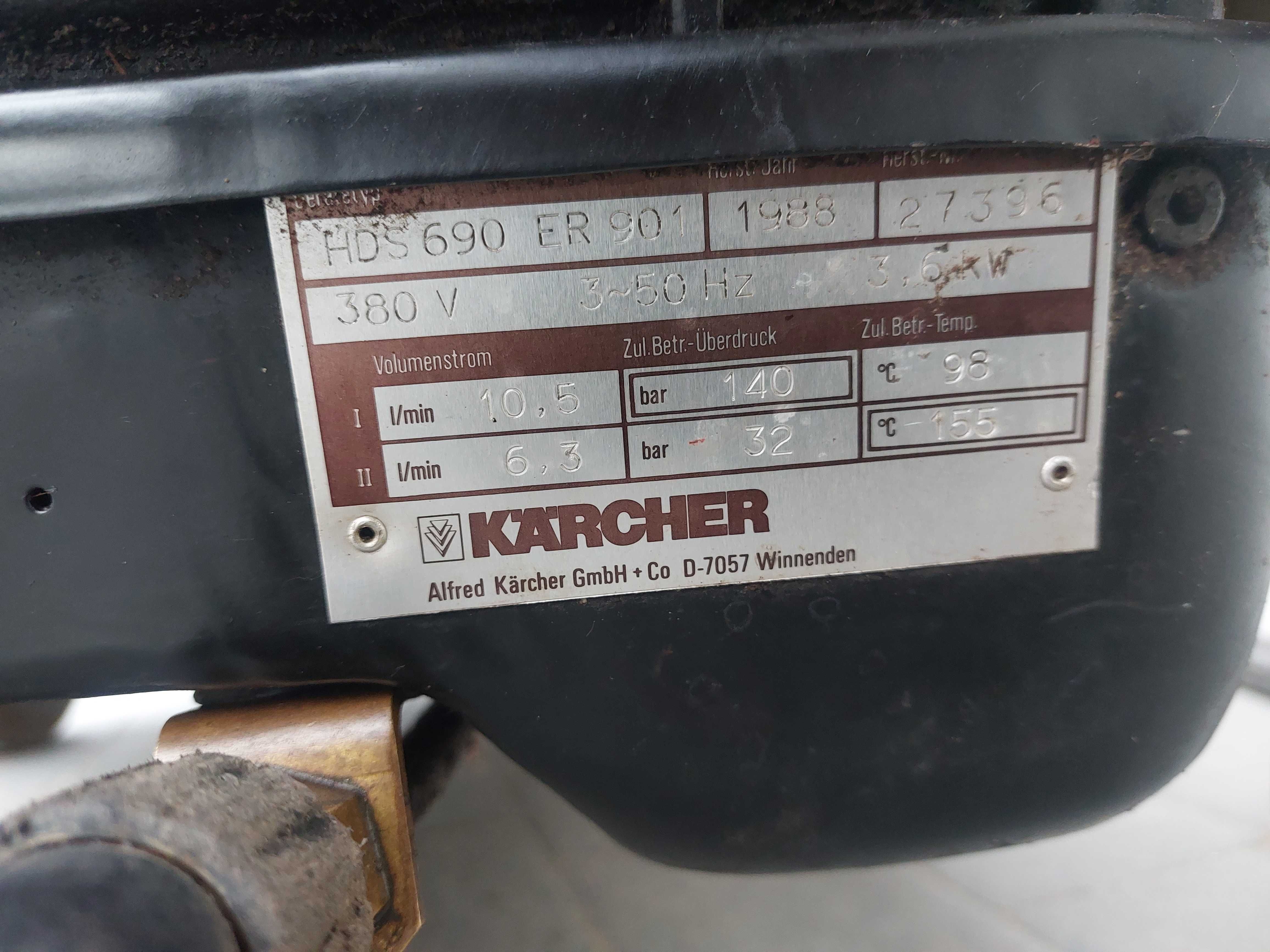 Myjka Karcher HDS 690 po serwisie