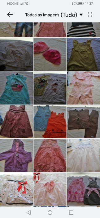 Roupa de menina 12-18 meses