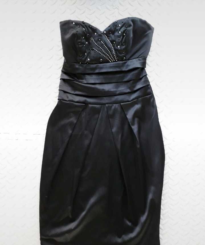 Elegancka sukienka czarna roz.36