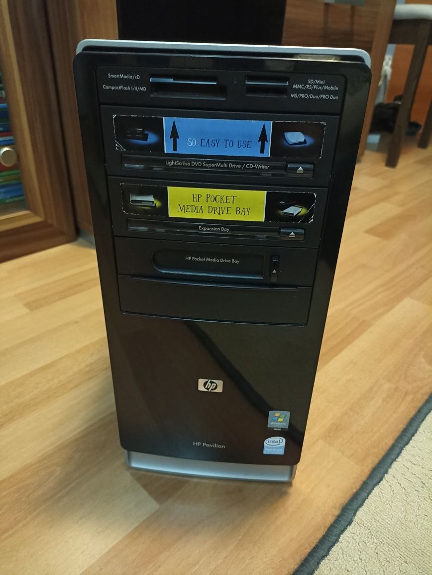 HP Pavilion Windows Vista  Komputer Stacjonarny