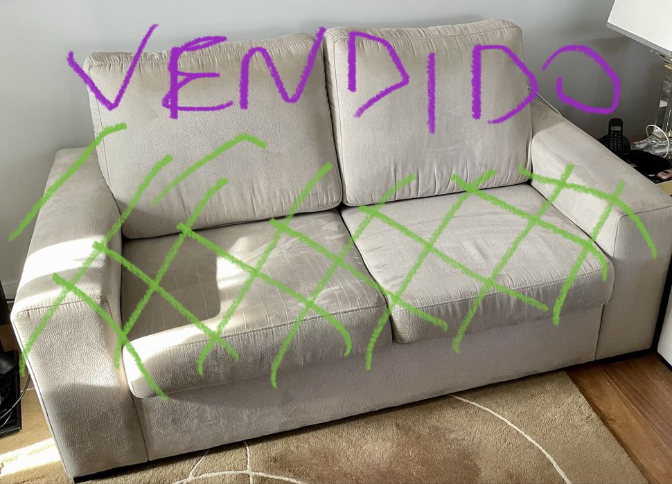 Sofa grande moderno 3 / 4 lugares