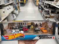 Hot Wheels Premium Diorama Fast and Furious Jetta Supra Charger Szybcy